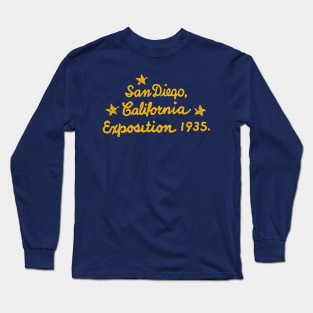 San Diego California Exposition 1935 Long Sleeve T-Shirt